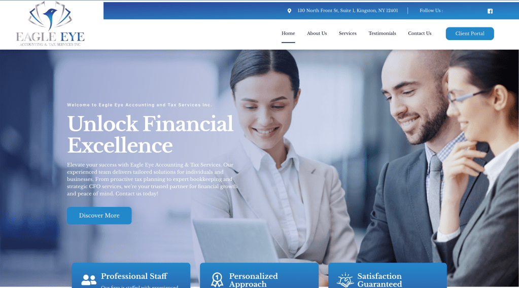 Eagle Eye Accounting Homepage